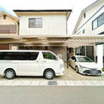 【リフォーム済み/駐車場】植栽の剪定を行いました。