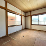 【リフォーム中/2階和室】（4/18撮影）和室は畳の表替え、ジュラク塗り替え、襖貼り替えを行う予定です。