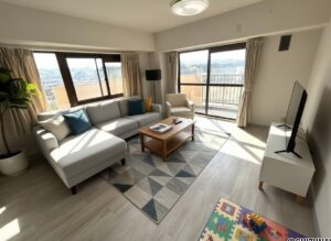 AIで家具を配置したイメージ画像です。