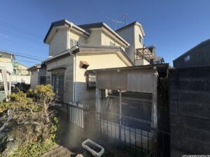 北西側から撮影①