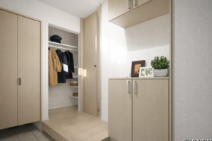 玄関ホールイメージパース