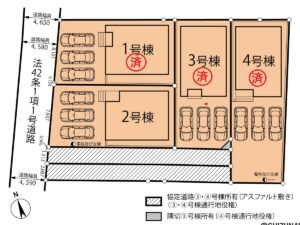 田方郡函南町 仁田 第12　2号棟　4棟現場のうち残り1棟です！函南小学校・東中学校まで徒歩10分以内 人気の南向きバルコニー 収納スペース充実！の物件画像