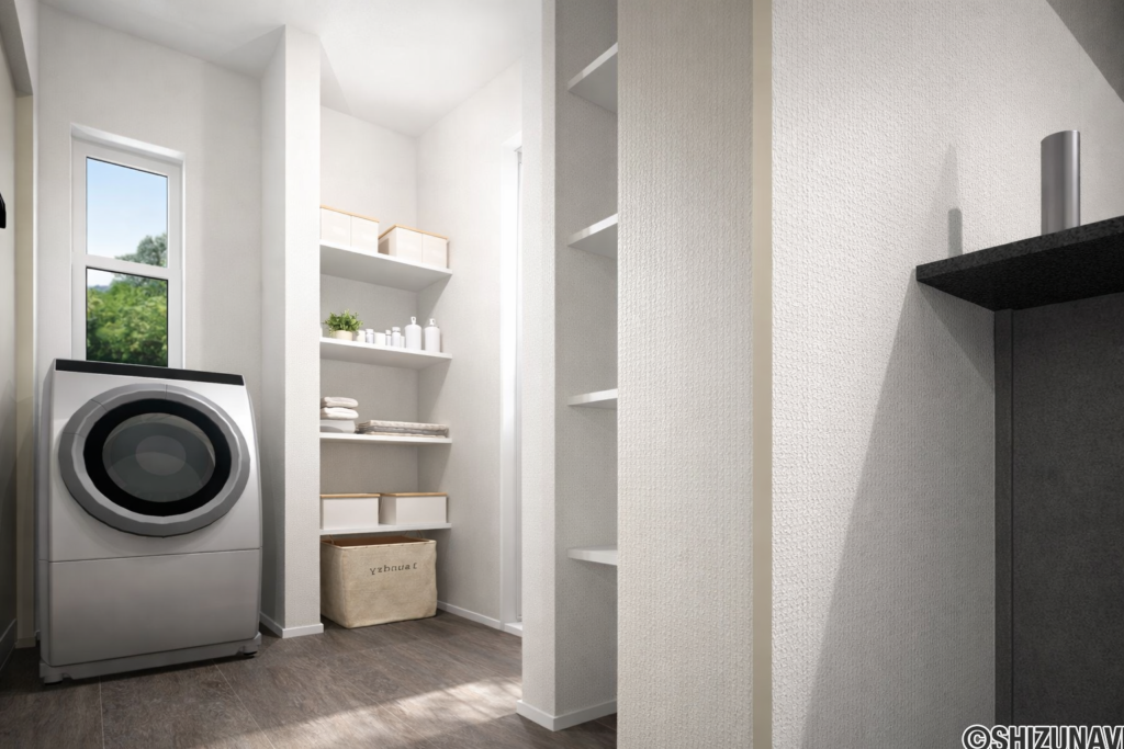 脱衣室イメージパース