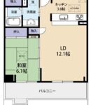 間取図_モンレーブ北草薙102