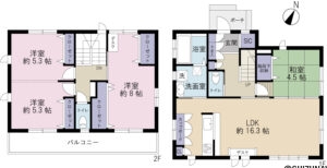 三島市谷田　中古戸建の画像