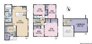 葵区上伝馬　間取り図