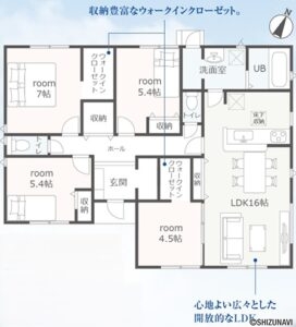 1号棟　間取り図