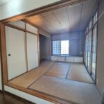 LDK横の堀こたつ付き和室。堀こたつに入りながら「富士山」を眺められるように造られついます。