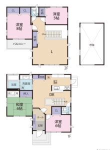 人気の対面キッチンで家族の会話も弾みます。
