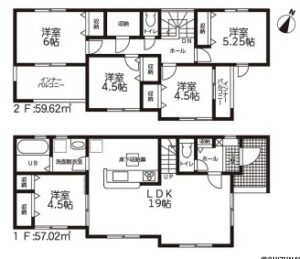 【2026.5完成予定】リーブルガーデン葵区城北2丁目　新築一戸建て　の物件画像