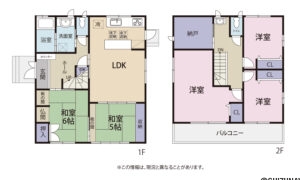 中古住宅　中新田　築28年の軽量鉄骨造、セキスイハイム施工の中古住宅ですの画像