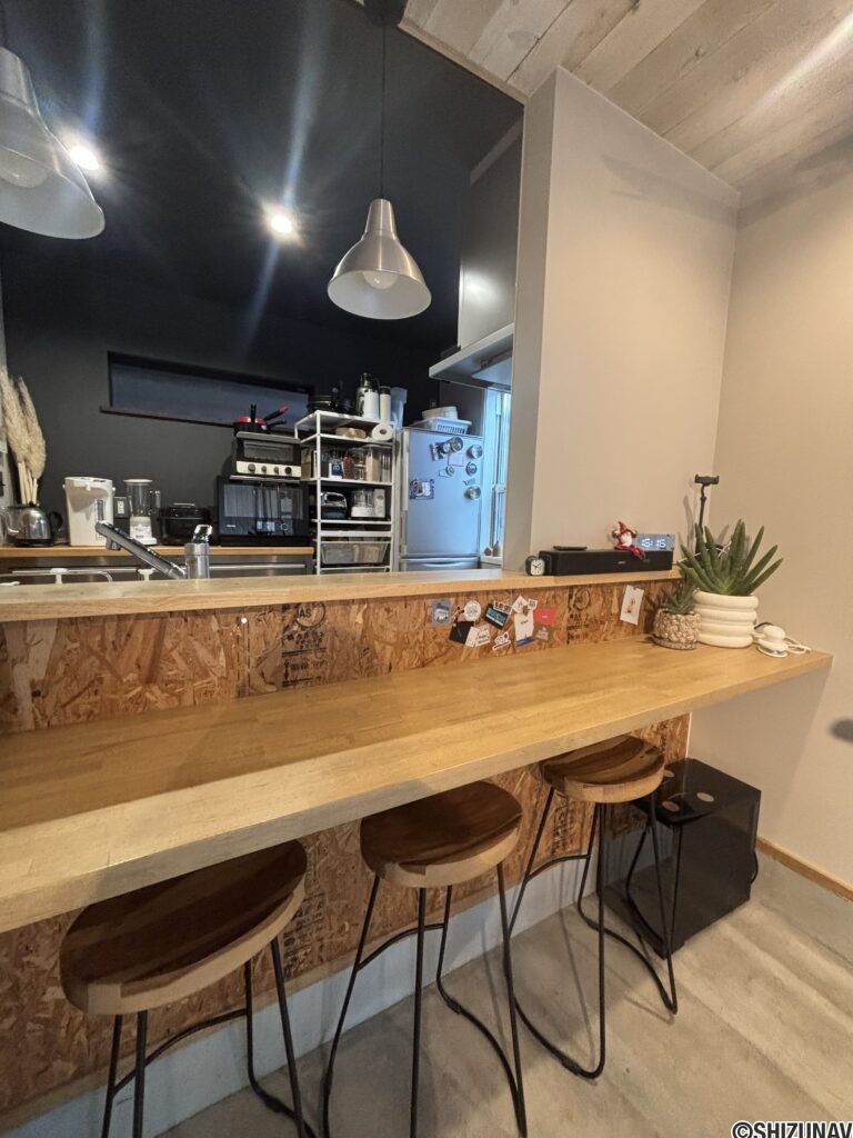 1階 土間 カウンター