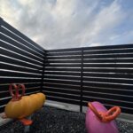 お子様にうれしい遊具のあるお庭