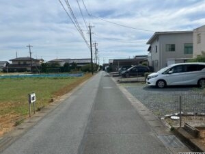前面道路