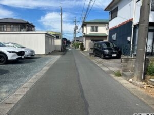 前面道路