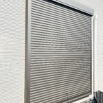 1階主採光部分のシャッターになります。