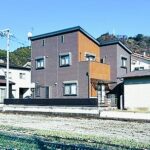 南西側から見た外観