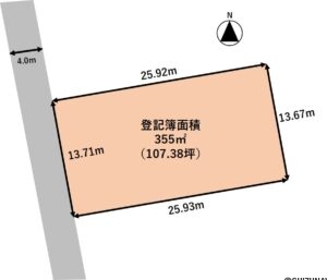【購入要件あり】  浜松市中央区初生町  売土地   建築条件なしの物件画像