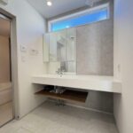 洗面所　別角度です。