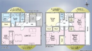 【4月完成予定】磐田市見付　3SLDKの物件画像