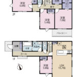 物件間取り図です。