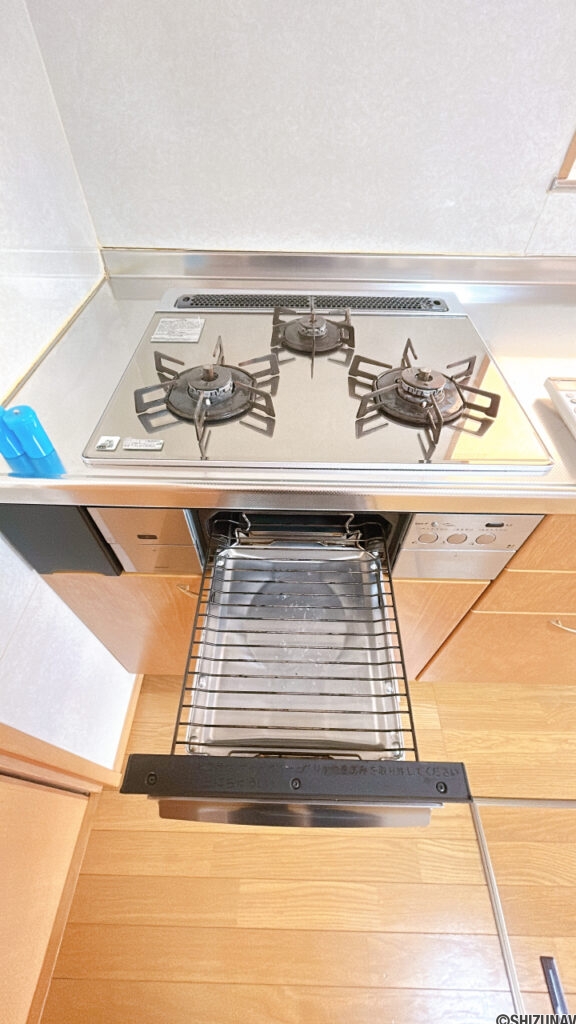 コンロ、グリル