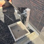 玄関横に水道あります