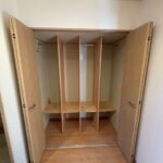 玄関内収納スペース仕切り付き