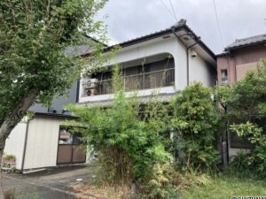 北側道路別角度からの撮影です。