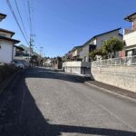 富士宮市星山　戸建て　道路