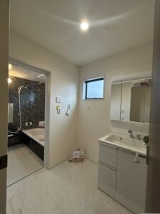 1階 洗面所の写真です。