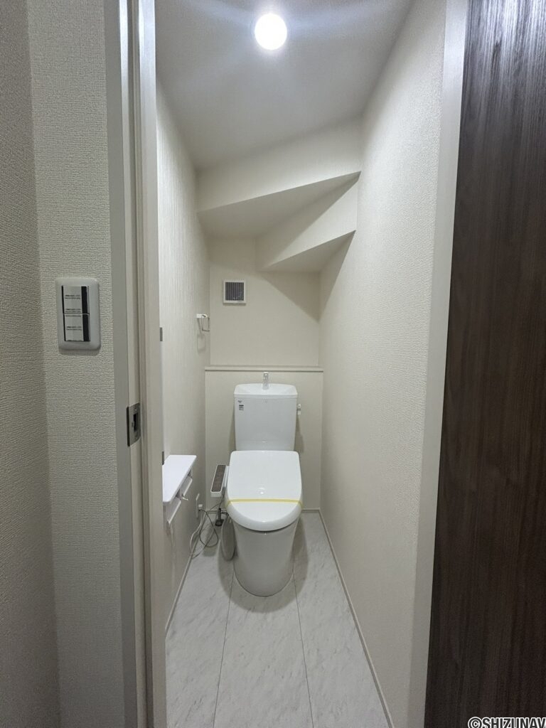1階 トイレの写真です。