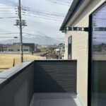 2階 バルコニーからは富士山を眺めることができます。