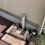 外水栓がありますので洗車も可能です。