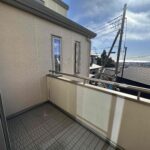 日当たりの良いバルコニー。