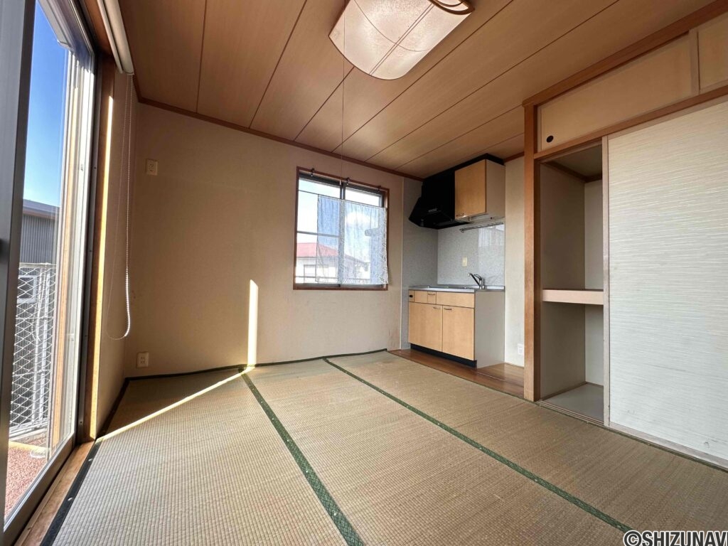 和室が一間あると落ち着きます。