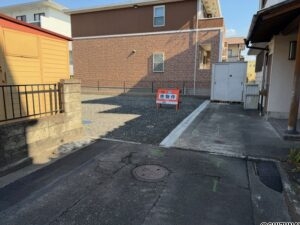 【仲介手数料不要】静岡市駿河区石田3丁目　南部小、高松中学区　敷地面積約30坪、建築条件なし。再販の画像