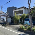 北側道路別角度からの撮影です。