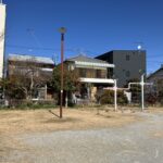 南側公園から別角度の撮影です。