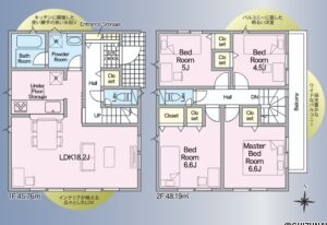 【4月完成予定】浜松市中央区芳川町　4LDKの物件画像