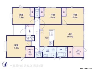 【4月完成予定】磐田市福田　2棟　4LDK/5LDKの物件画像