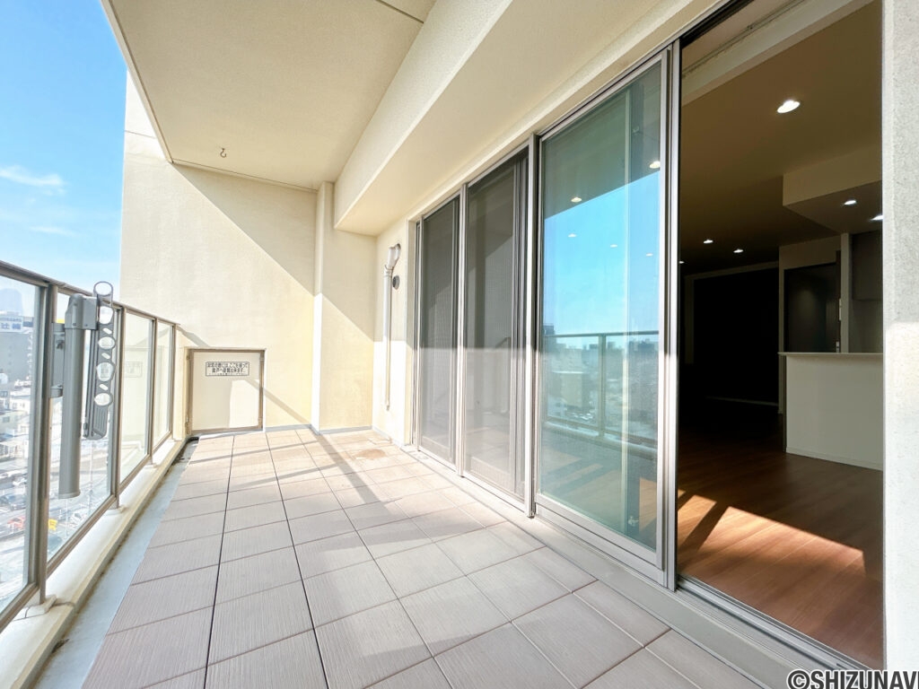 【バルコニー】別角度です。