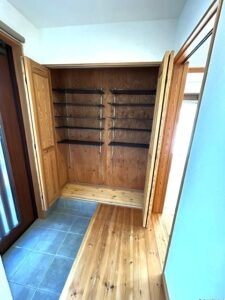 大容量の玄関収納！