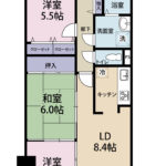 サンシェスタ三島萩　間取