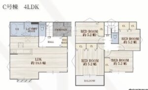 静岡市駿河区向敷地6丁目　4LDK　未入居一戸建ての物件画像