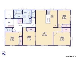 【2026年5月完成予定】吉田町川尻　5期　平屋住宅の物件画像
