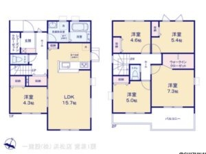2号棟　間取り図