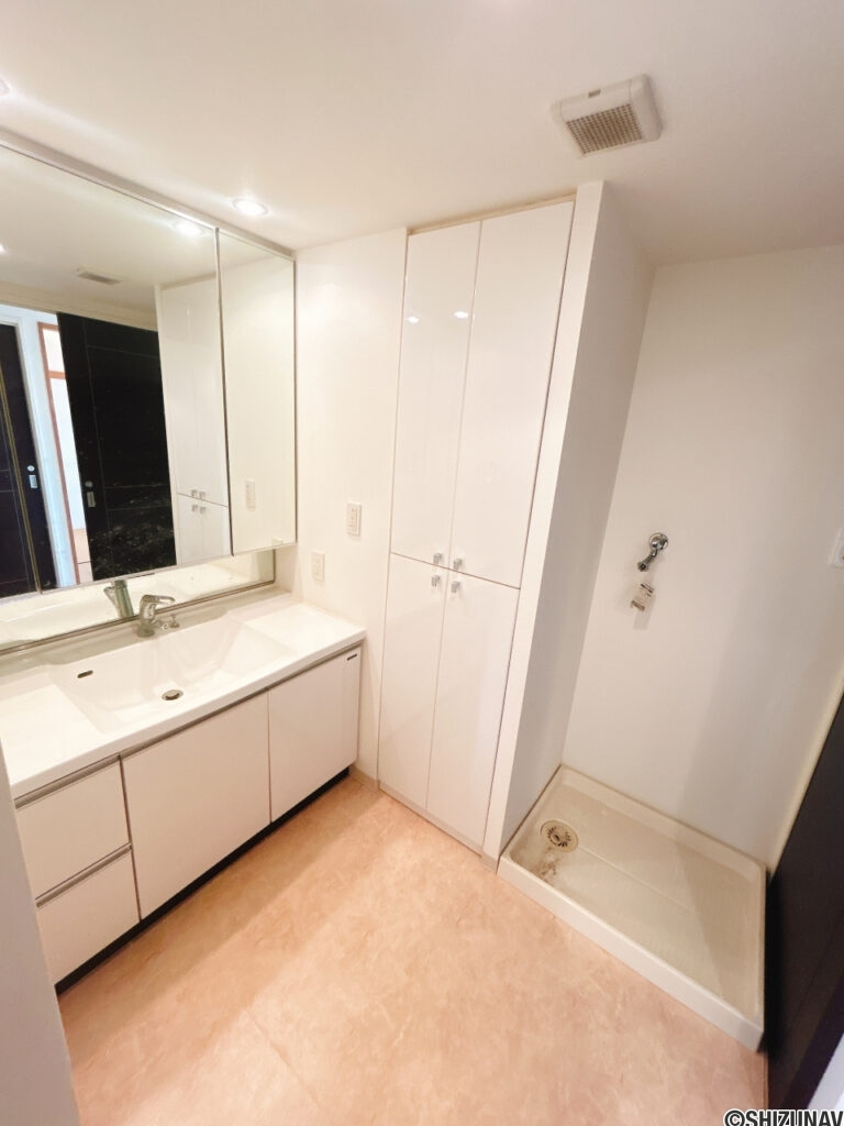 【洗濯機置き場】