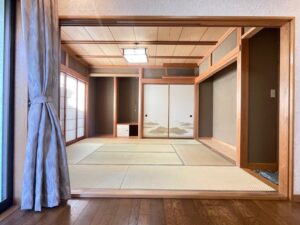 リビングから和室