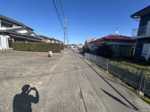 カチタス　下青島　前面道路